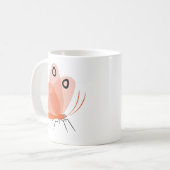 Mug Papillon Dessin d'insecte | Nature dessinée à la m (Devant gauche)