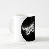 Mug papillon dessiné à la main (Devant gauche)