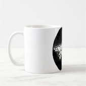 Mug papillon dessiné à la main (Gauche)