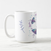 Mug papillon d'hiver (Gauche)