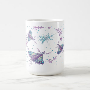 Mug papillon d'hiver
