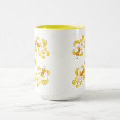 Mug Papillon d'or Koi Monogramme (Centre)