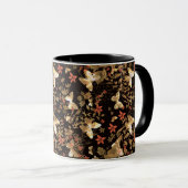 Mug Papillon doré (Devant droit)
