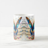 Mug Papillon éclaboussure arc-en-ciel (Centre)