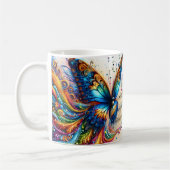Mug Papillon éclaboussure arc-en-ciel (Gauche)