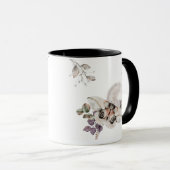 Mug Papillon éclairé par la lune Graphique (Devant droit)