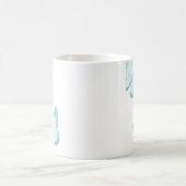 Mug Papillon en Turquoise (Centre)