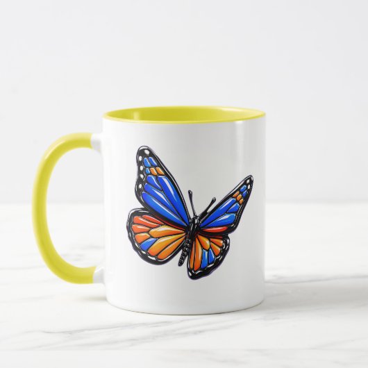 Mug Papillon en vol (Gauche)