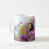 Mug Papillon et bouillon de fleurs (Devant gauche)
