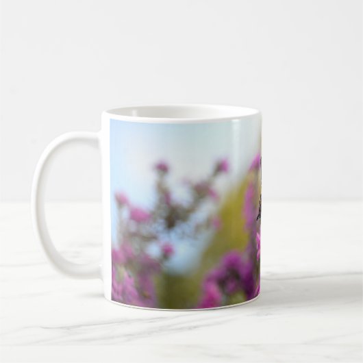 Mug Papillon et bouillon de fleurs (Gauche)
