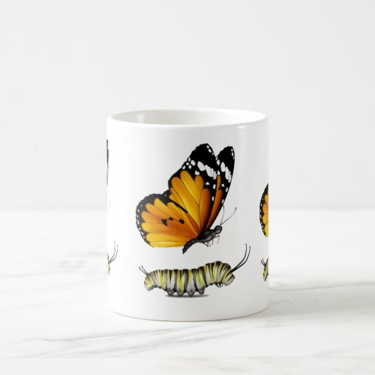Mug Papillon et chenille (Centre)
