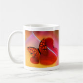 Mug Papillon et Cœurs (Gauche)