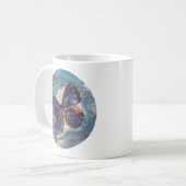 Mug Papillon et collage de rayonne fondue (Devant gauche)