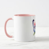 Mug Papillon et fleurs (Gauche)