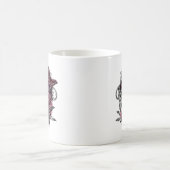 Mug Papillon Et Fleurs De Chouette Noire - Gothique (Centre)