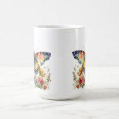 Mug Papillon et pâte à café Fleur sauvage (Centre)