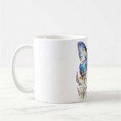 Mug Papillon et pâte à café Fleur sauvage (Gauche)