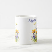 Mug Papillon et pâte à café Fleur sauvage (Centre)