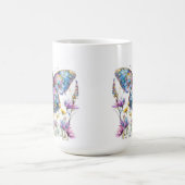 Mug Papillon et pâte à café Fleur sauvage (Centre)