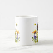 Mug Papillon et pâte à café Fleur sauvage (Centre)