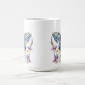 Mug Papillon et pâte à café Fleur sauvage (Centre)