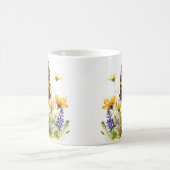 Mug Papillon et pâte à café Fleur sauvage (Centre)