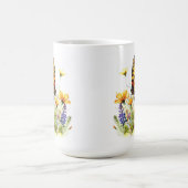 Mug Papillon et pâte à café Fleur sauvage (Centre)