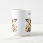 Mug Papillon et pâte à café Fleur sauvage (Centre)