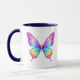 Mug Papillon Étincelant