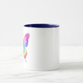 Mug Papillon Étincelant (Centre)