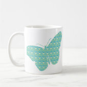 Mug Papillon féminin mignon (Gauche)