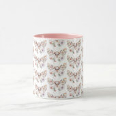 Mug Papillon floral Fleur sauvage Boho (Centre)