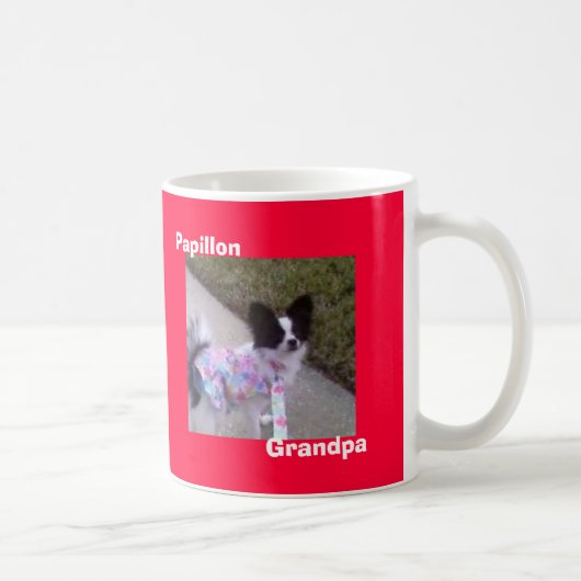 Mug Papillon, grand-papa (Droite)