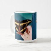 Mug Papillon Grand Porte-queue (Devant gauche)