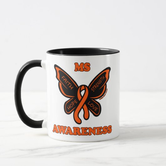Mug Papillon/Guerrière...MS (Gauche)
