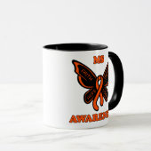 Mug Papillon/Guerrière...MS (Devant droit)