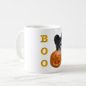 Mug Papillon Halloween BOO (Devant gauche)