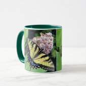 Mug Papillon jaune (Devant gauche)