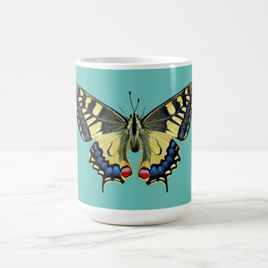 Mug Papillon jaune et noir (Centre)