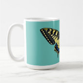 Mug Papillon jaune et noir (Gauche)