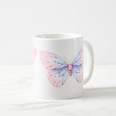 Mug Papillon joliment illustré (Devant droit)
