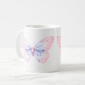 Mug Papillon joliment illustré (Devant gauche)