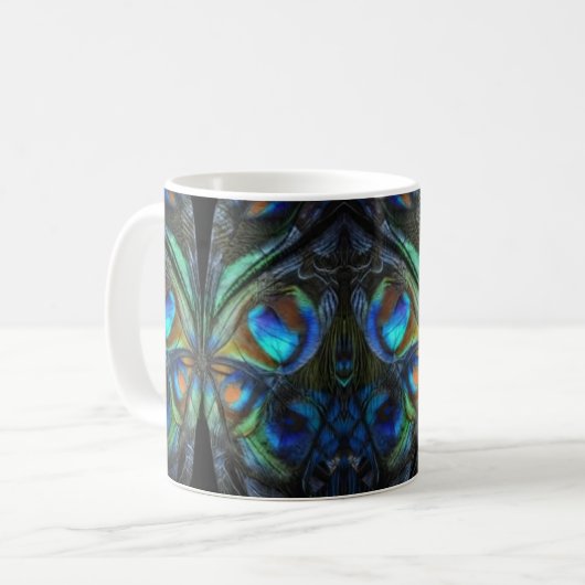 Mug Papillon labradoré1 (Devant gauche)