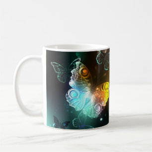 Mug Papillon lumineux et papillons de nuit