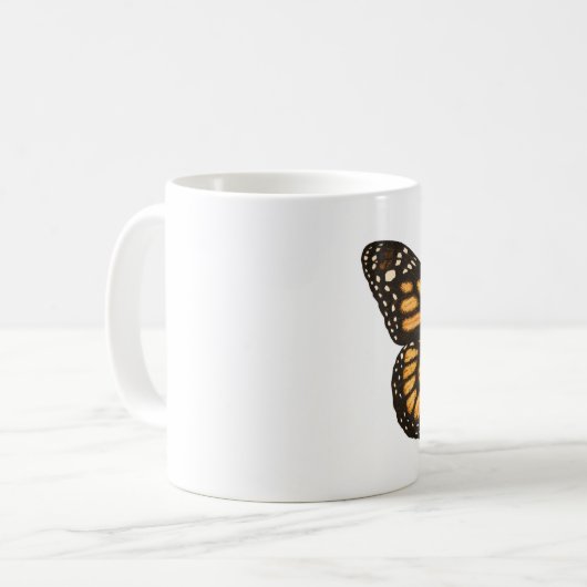 Mug Papillon monarque (Devant gauche)