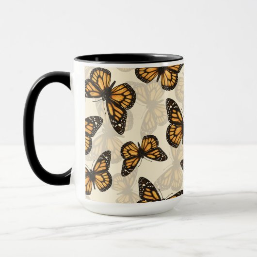 Mug Papillon monarque (Gauche)