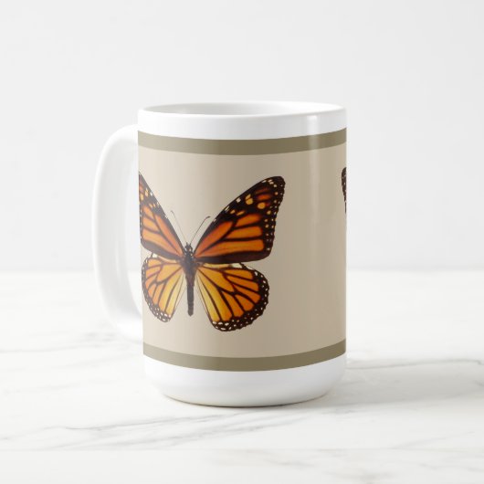 Mug Papillon monarque (Devant gauche)