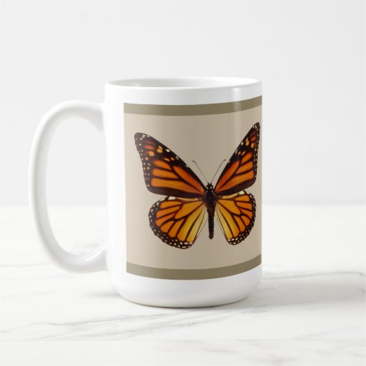 Mug Papillon monarque (Gauche)