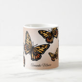 Mug Papillon monarque ailes dorées été nature (Centre)
