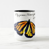 Mug Papillon Monarque de la Paix de Jésus (Centre)